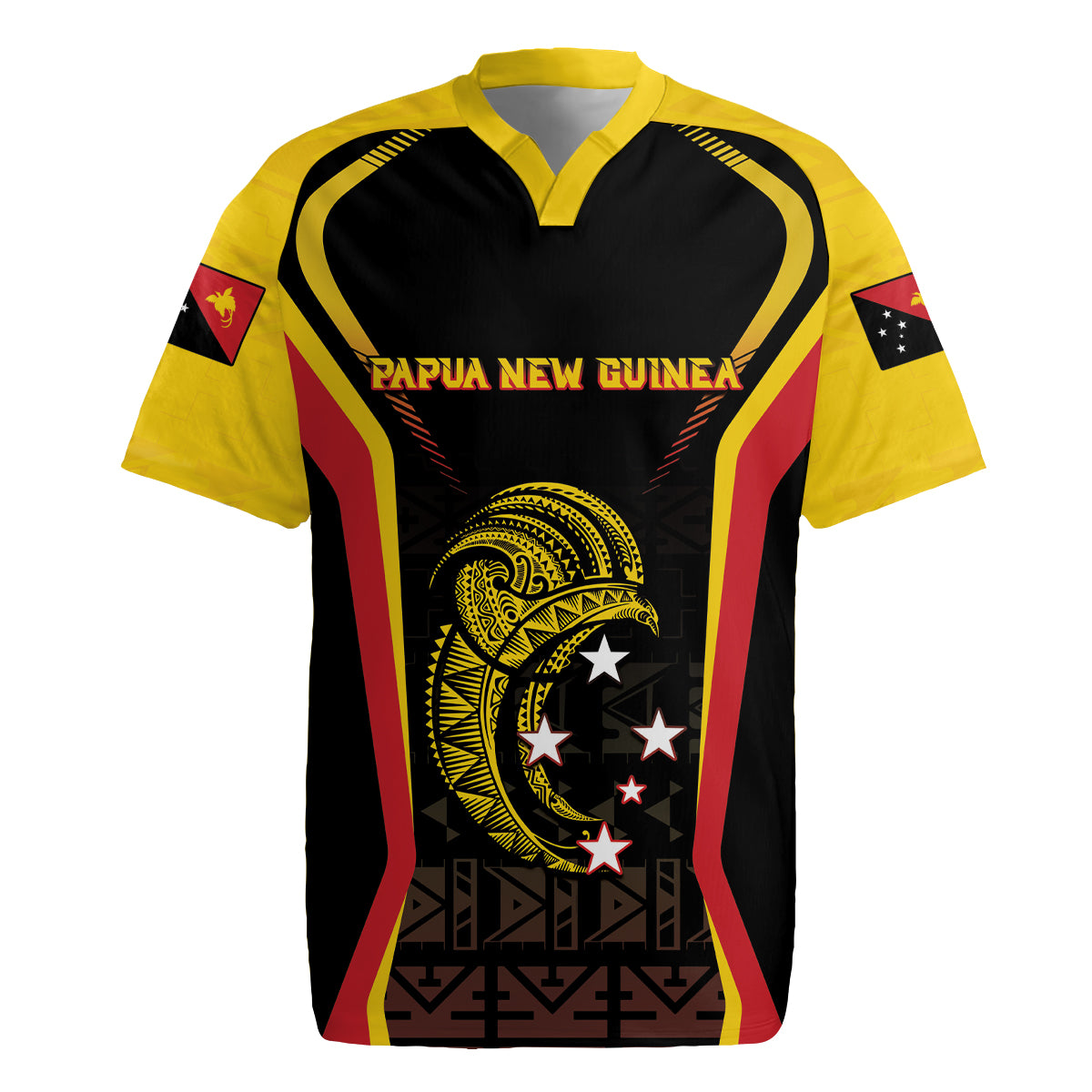 Custom Papua New Guinea Cricket Rugby Jersey 2024 World Cup