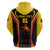 Custom Papua New Guinea Cricket Zip Hoodie 2024 World Cup