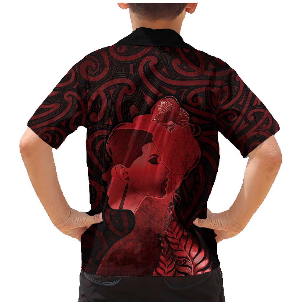Aotearoa Mana Wahine Family Matching Mermaid Dress and Hawaiian Shirt The Spiritual Power Of Women LT05 - Polynesian Pride