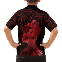 Aotearoa Mana Wahine Kid Hawaiian Shirt The Spiritual Power Of Women