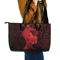 Aotearoa Mana Wahine Leather Tote Bag The Spiritual Power Of Women