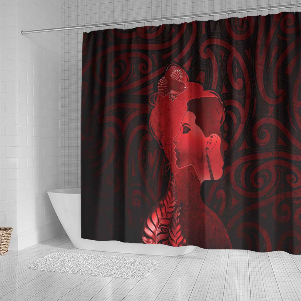 Aotearoa Mana Wahine Shower Curtain The Spiritual Power Of Women