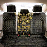 Philippines Independence Day Back Car Seat Cover Filipinos Sun Star Tribal