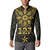 Personalised Philippines Independence Day Button Sweatshirt Filipinos Sun Star Tribal