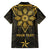 Personalised Philippines Independence Day Family Matching Off The Shoulder Long Sleeve Dress and Hawaiian Shirt Filipinos Sun Star Tribal