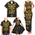 Personalised Philippines Independence Day Family Matching Tank Maxi Dress and Hawaiian Shirt Filipinos Sun Star Tribal