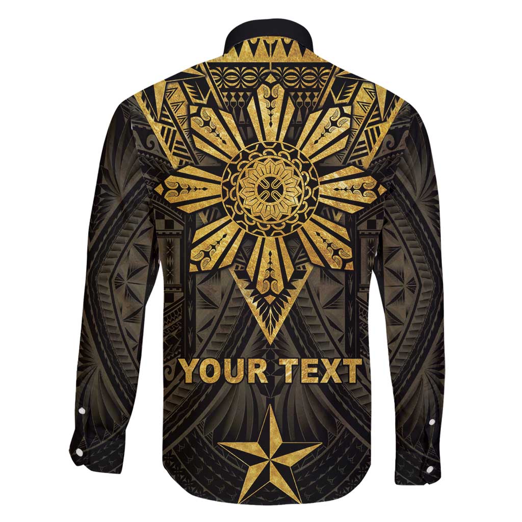 Personalised Philippines Independence Day Family Matching Tank Maxi Dress and Hawaiian Shirt Filipinos Sun Star Tribal