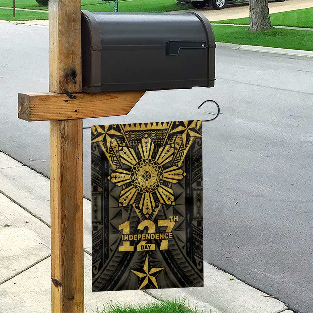 Philippines Independence Day Garden Flag Filipinos Sun Star Tribal