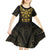 Personalised Philippines Independence Day Kid Short Sleeve Dress Filipinos Sun Star Tribal