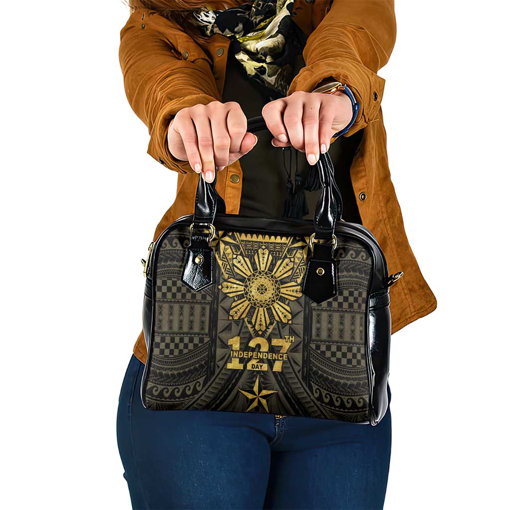Philippines Independence Day Shoulder Handbag Filipinos Sun Star Tribal