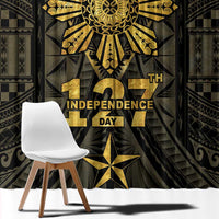 Philippines Independence Day Window Curtain Filipinos Sun Star Tribal