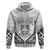 Personalised Kiribati Gospel Day Zip Hoodie Coat Of Arms Polynesian Pattern