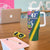Solomon Islands Independence Day Tumbler With Handle Coat Of Arms With Tropical Flowers