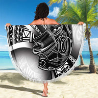 Solomon Islands Nguzunguzu Beach Blanket Polynesian Tribal Pattern