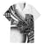 Solomon Islands Nguzunguzu Family Matching Mermaid Dress and Hawaiian Shirt Polynesian Tribal Pattern