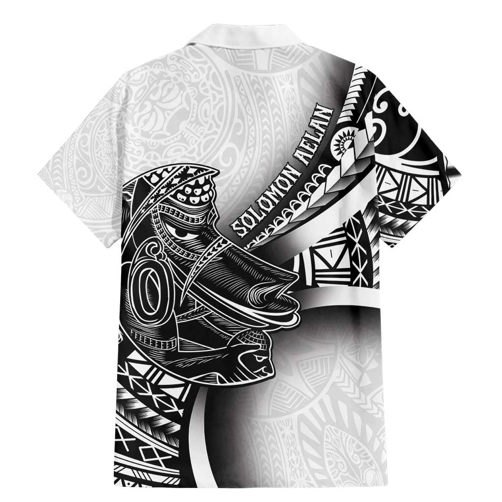 Solomon Islands Nguzunguzu Family Matching Mermaid Dress and Hawaiian Shirt Polynesian Tribal Pattern