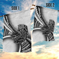 Solomon Islands Nguzunguzu Garden Flag Polynesian Tribal Pattern