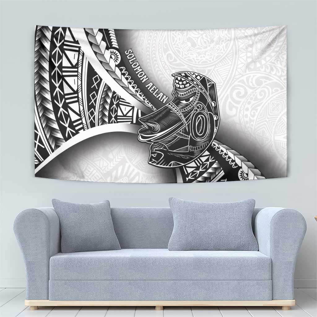 Solomon Islands Nguzunguzu Tapestry Polynesian Tribal Pattern