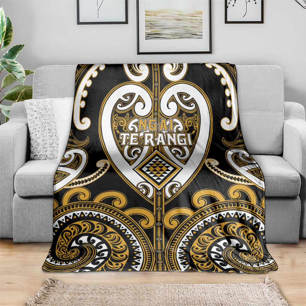 Aotearoa Ngai Te Rangi Blanket Maori Tribal Pattern LT05 - Polynesian Pride