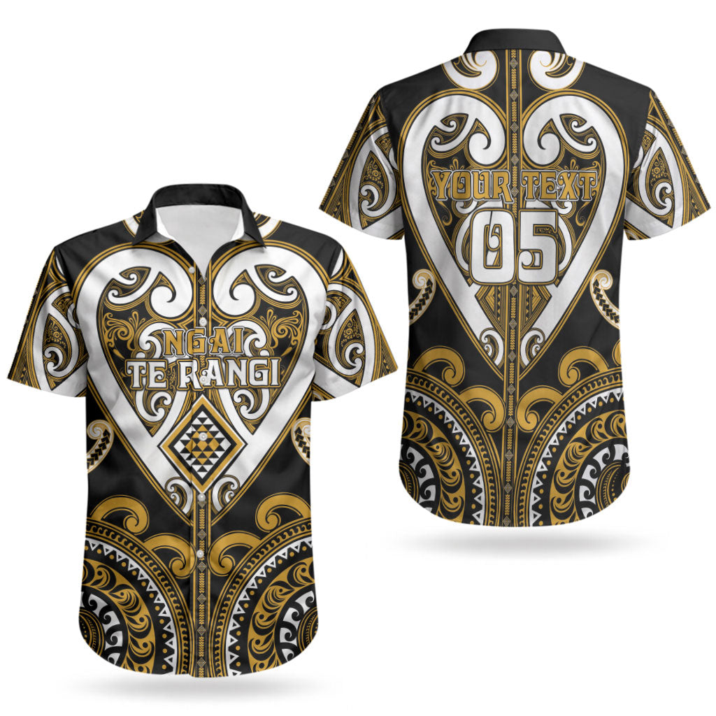 Custom Aotearoa Ngai Te Rangi Couples Matching Mermaid Dress and Hawaiian Shirt Maori Tribal Pattern LT05 - Polynesian Pride