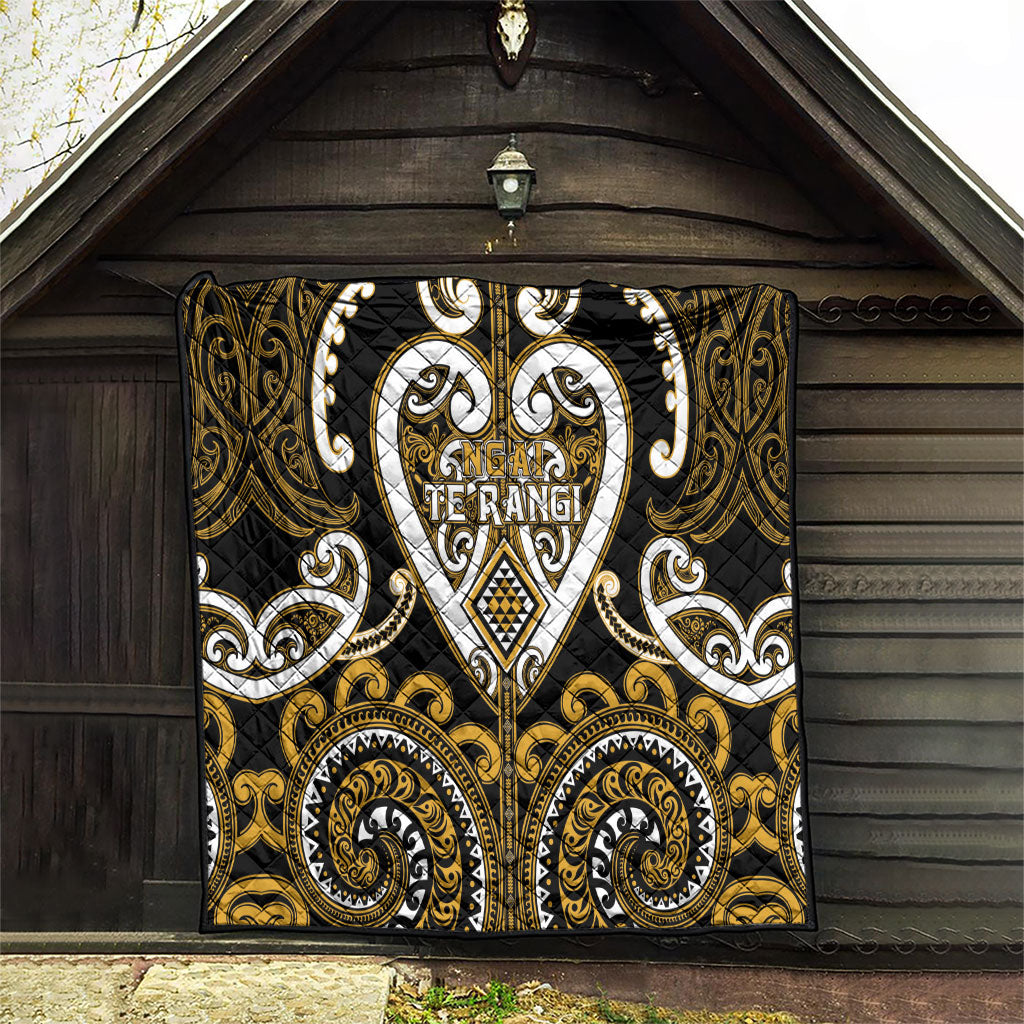 Aotearoa Ngai Te Rangi Quilt Maori Tribal Pattern LT05 - Polynesian Pride