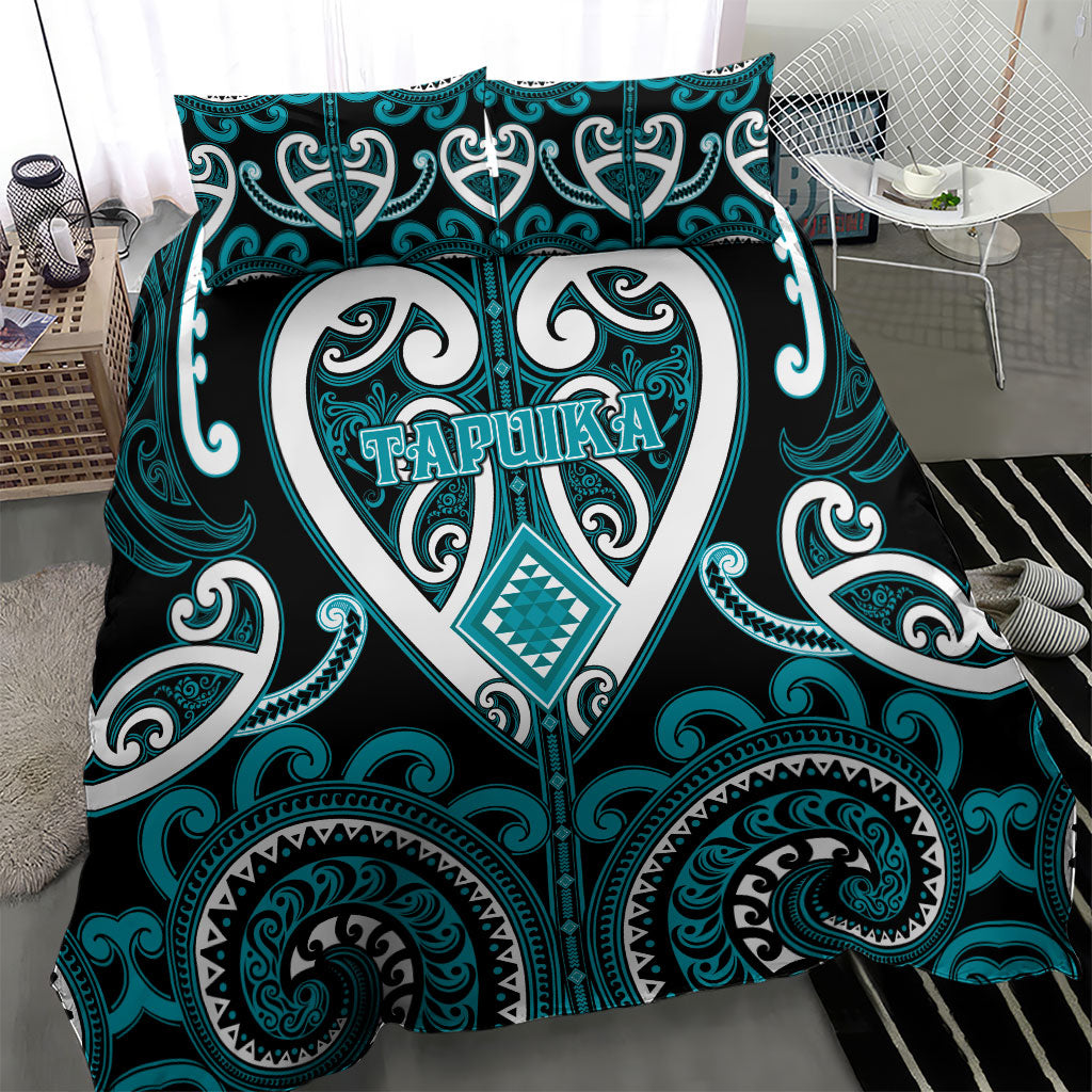 Aotearoa Tapuika Bedding Set Maori Tribal Pattern LT05 - Polynesian Pride