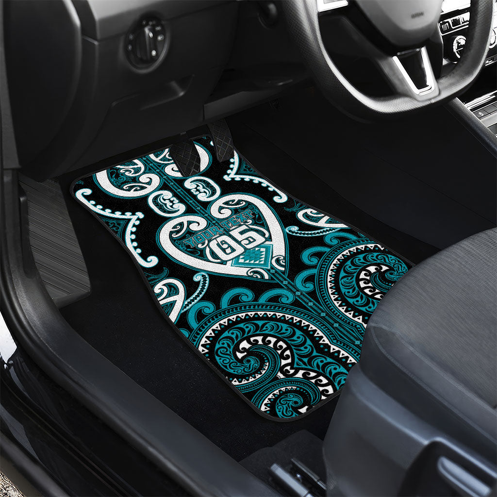 Custom Aotearoa Tapuika Car Mats Maori Tribal Pattern LT05 - Polynesian Pride