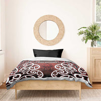 Aotearoa Mana Motuhake Bedding Set Poutama With Maori Pattern - Polynesian Pride