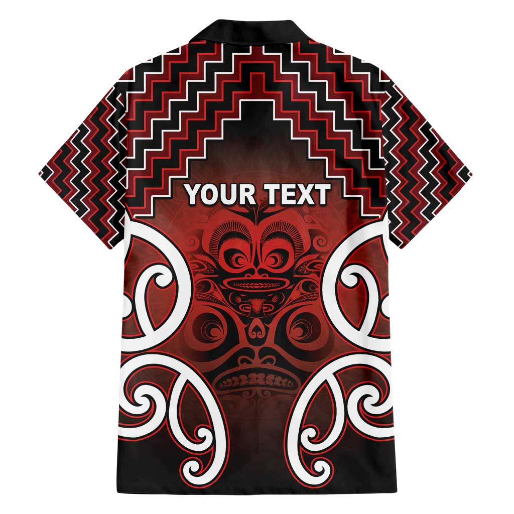 Personalised Aotearoa Mana Motuhake Hawaiian Shirt Poutama With Maori Pattern - Polynesian Pride