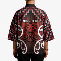 Personalised Aotearoa Mana Motuhake Kimono Poutama With Maori Pattern - Polynesian Pride