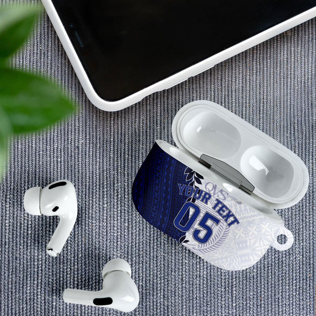 Custom Fiji Queen Victoria School AirPods Case 120 Years Anniversary LT05 - Polynesian Pride