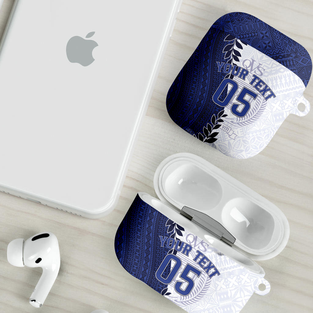 Custom Fiji Queen Victoria School AirPods Case 120 Years Anniversary LT05 - Polynesian Pride