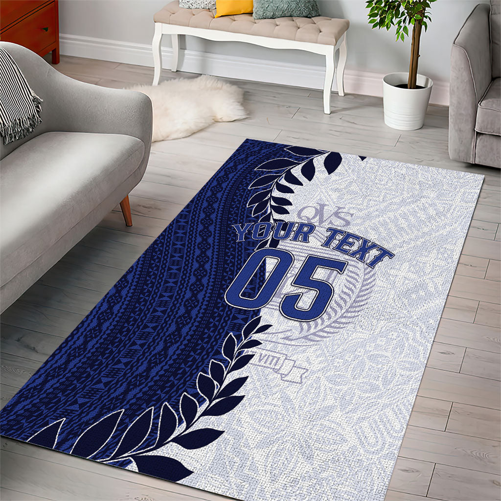 Custom Fiji Queen Victoria School Area Rug 120 Years Anniversary LT05 - Polynesian Pride