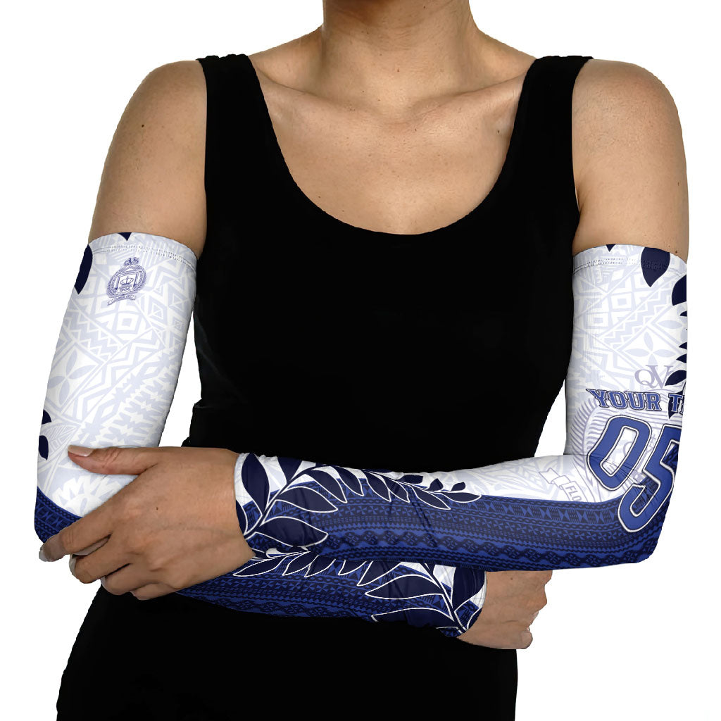 Custom Fiji Queen Victoria School Arm Sleeves 120 Years Anniversary LT05 - Polynesian Pride