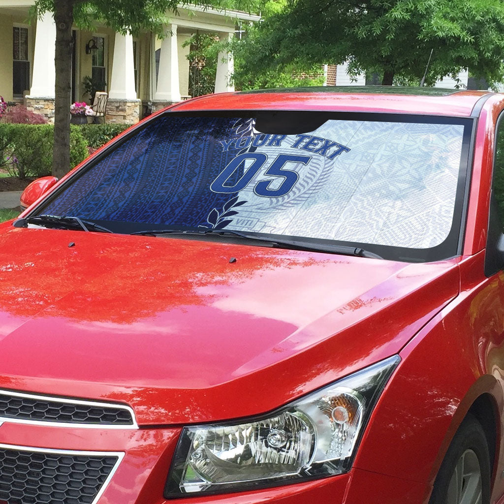 Custom Fiji Queen Victoria School Auto Sun Shade 120 Years Anniversary