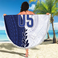 Custom Fiji Queen Victoria School Beach Blanket 120 Years Anniversary LT05 - Polynesian Pride