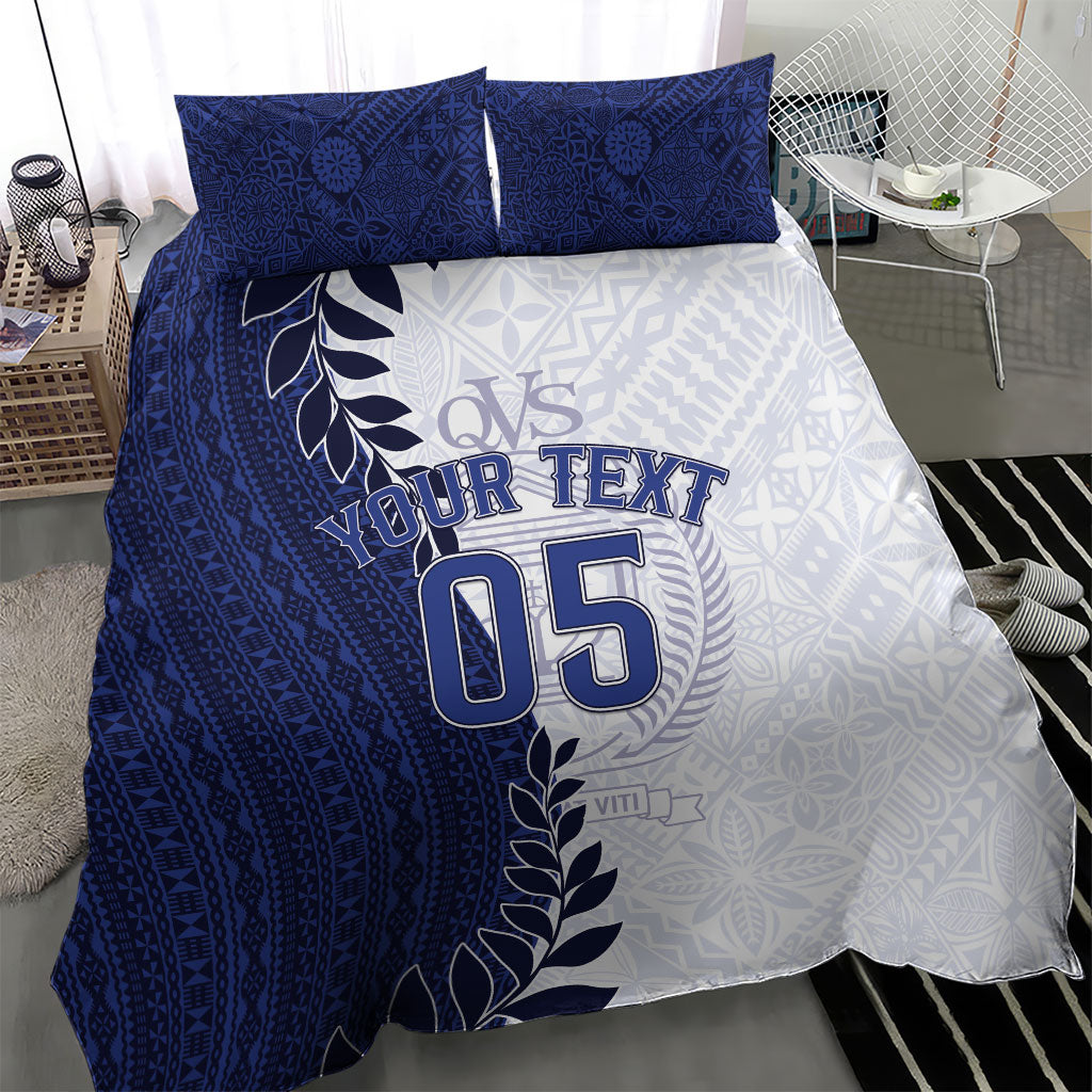 Custom Fiji Queen Victoria School Bedding Set 120 Years Anniversary