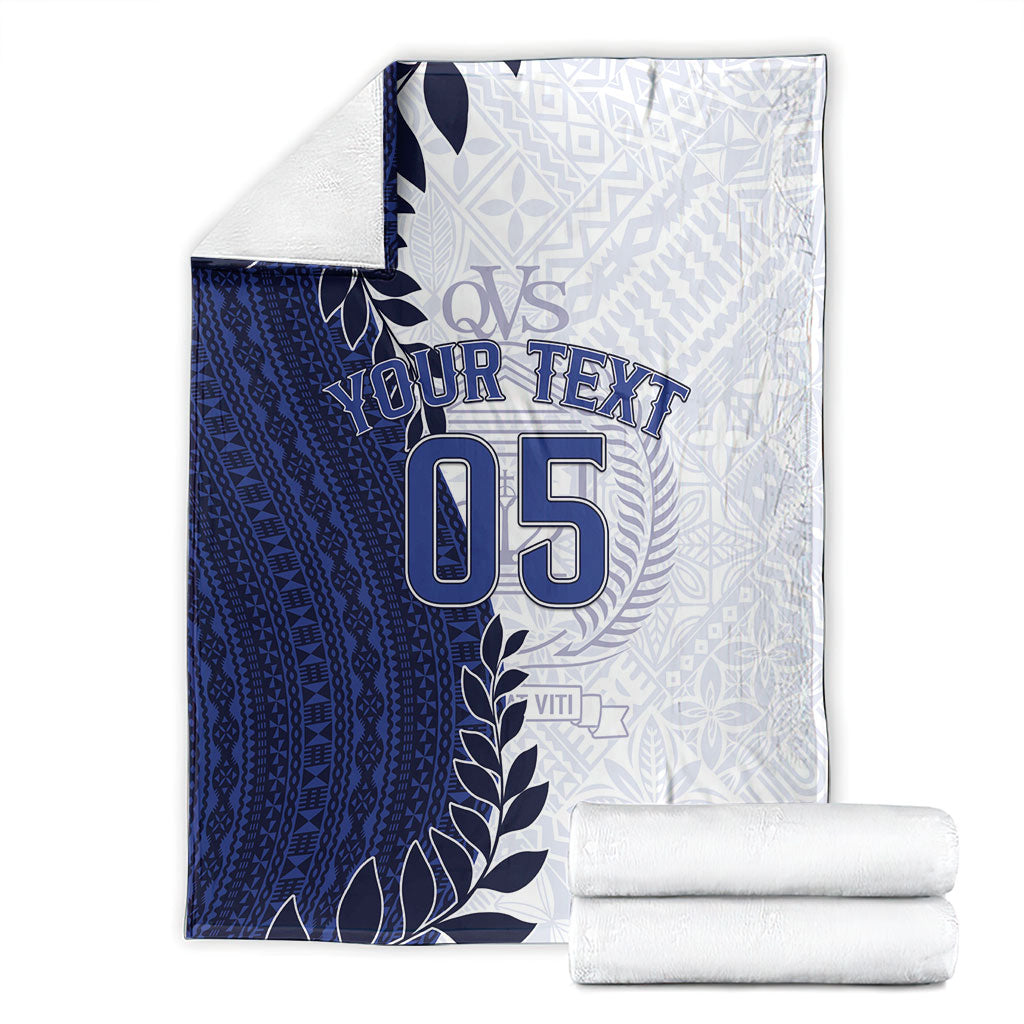 Custom Fiji Queen Victoria School Blanket 120 Years Anniversary LT05 - Polynesian Pride