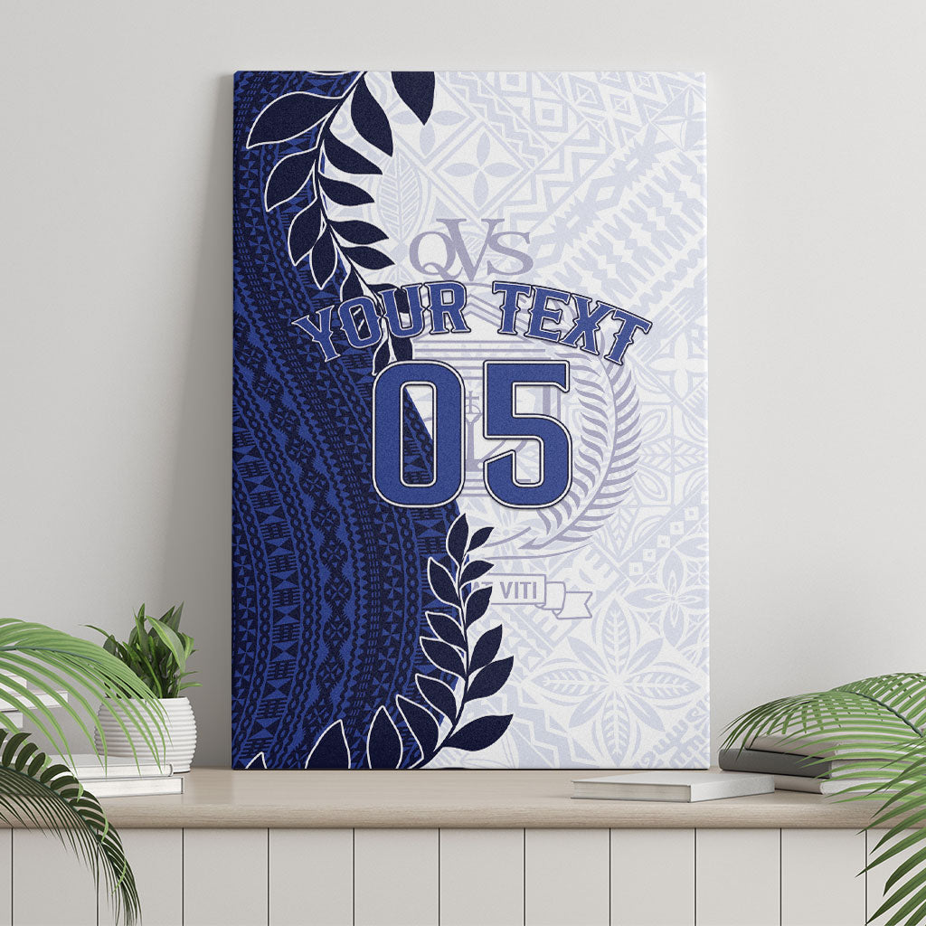 Custom Fiji Queen Victoria School Canvas Wall Art 120 Years Anniversary LT05 - Polynesian Pride