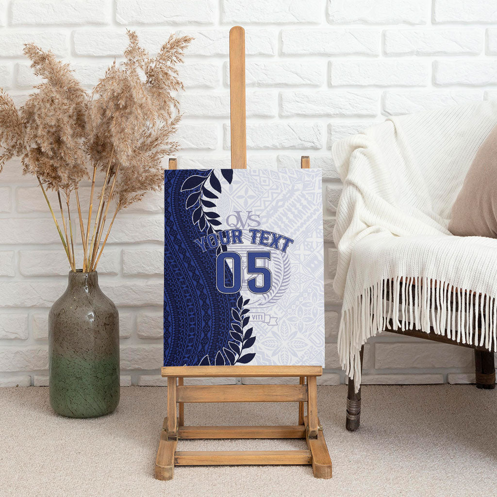 Custom Fiji Queen Victoria School Canvas Wall Art 120 Years Anniversary LT05 - Polynesian Pride