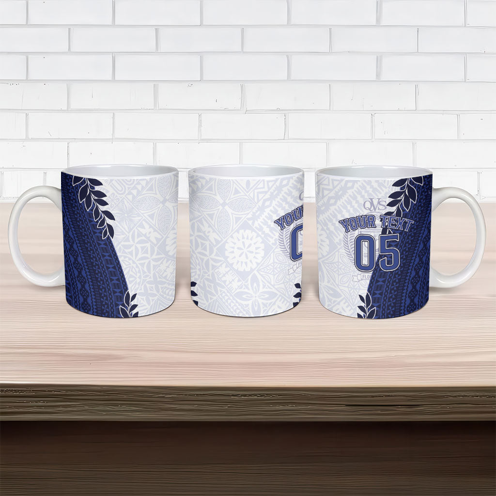 Custom Fiji Queen Victoria School Ceramic Mug 120 Years Anniversary
