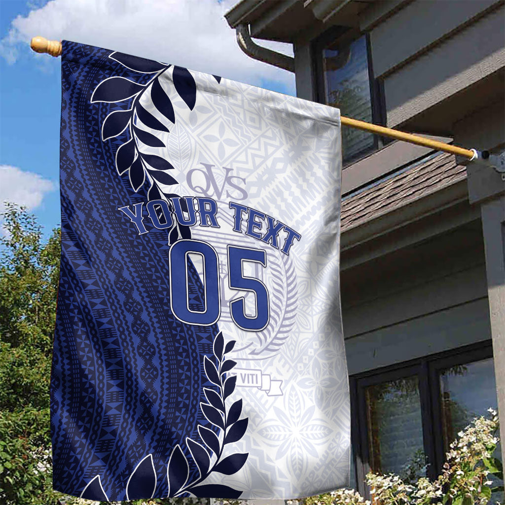 Custom Fiji Queen Victoria School Garden Flag 120 Years Anniversary LT05 - Polynesian Pride