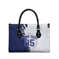 Custom Fiji Queen Victoria School Leather Bag 120 Years Anniversary LT05 - Polynesian Pride
