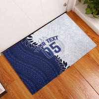 Custom Fiji Queen Victoria School Rubber Doormat 120 Years Anniversary LT05 - Polynesian Pride