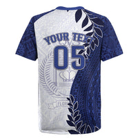 Custom Fiji Queen Victoria School Rugby Jersey 120 Years Anniversary LT05 - Polynesian Pride