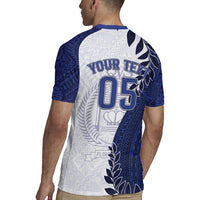 Custom Fiji Queen Victoria School Rugby Jersey 120 Years Anniversary LT05 - Polynesian Pride