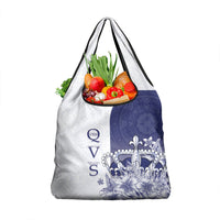 Fiji Queen Victoria School 1906 Grocery Bag Floreat Viti LT05 1-pack One Size Navy - Polynesian Pride