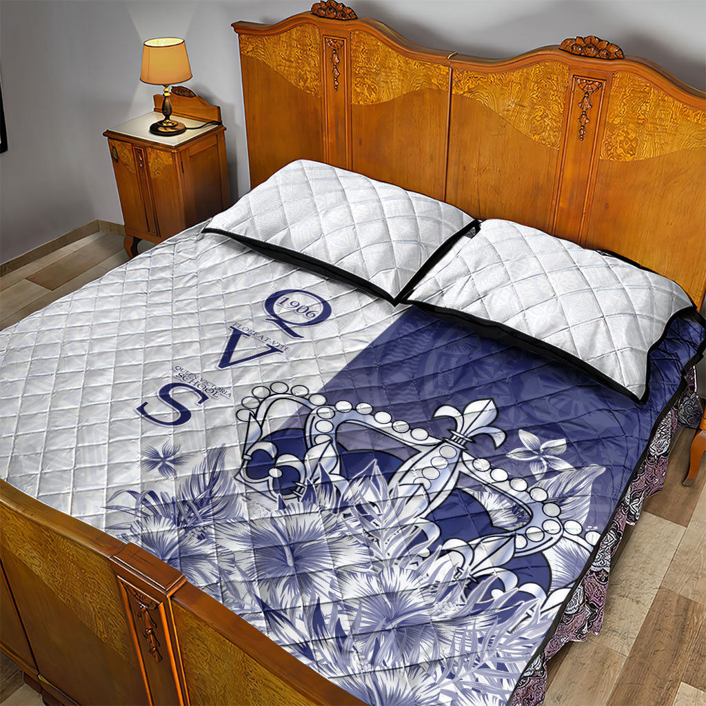 Fiji Queen Victoria School 1906 Quilt Bed Set Floreat Viti LT05 - Polynesian Pride