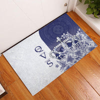 Fiji Queen Victoria School 1906 Rubber Doormat Floreat Viti LT05 - Polynesian Pride
