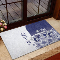 Fiji Queen Victoria School 1906 Rubber Doormat Floreat Viti LT05 - Polynesian Pride